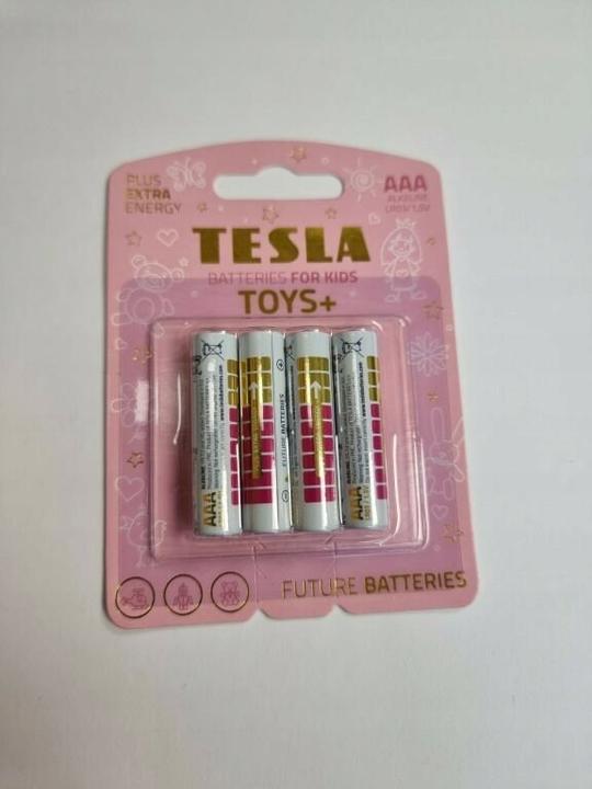 Actual product image Tesla baterie AAA TOYS GIRL, 4ks, LR03 (4 pcs., AAA, 1250 mAh)