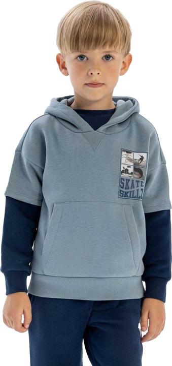 Produktbild Minoti Kapuzenpullover Jungen Doppellagig (98)