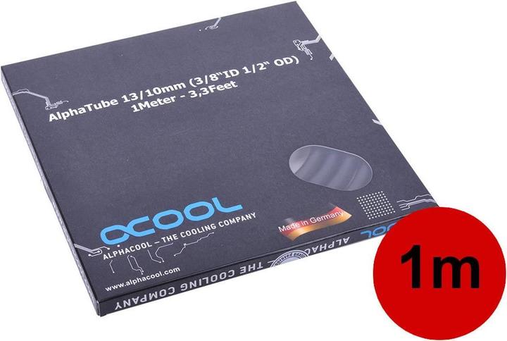 Image du produit Alphacool 18533 Pièce/accessoire de système de refroidissement d'ordinateur Tube (1 m, Matières plastiques)