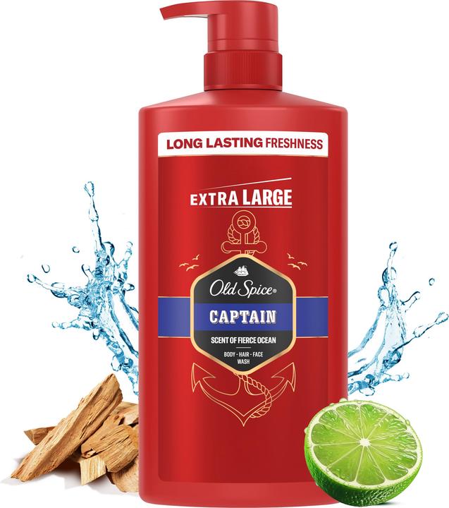 Old Spice 3-in-1 Duschgel Captain Duschgel 800 ml