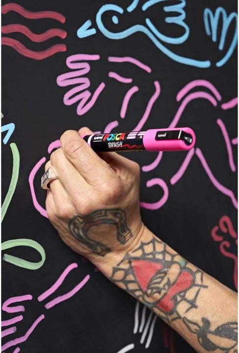 Image du produit Posca - Brush PC-5BR set, 16 pcs (401677) (16x)