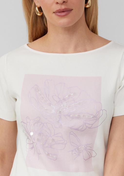 Image du produit S.Oliver T-Shirt Baumwoll-T-Shirt mit Artwork (48)