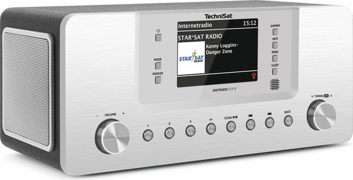 TechniSat DigitRadio 574 IR (DAB+ DAB, FM, Webradio, Bluetooth, WiFi)