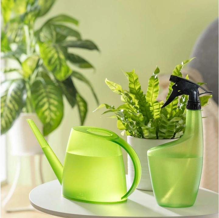Produktbild Scheurich Lilly 16, Giesskanne/Kanne aus Kunststoff Farbe: Clear Lime, 31,06 cm Breite, 7,706 cm Tief (1.50 l)