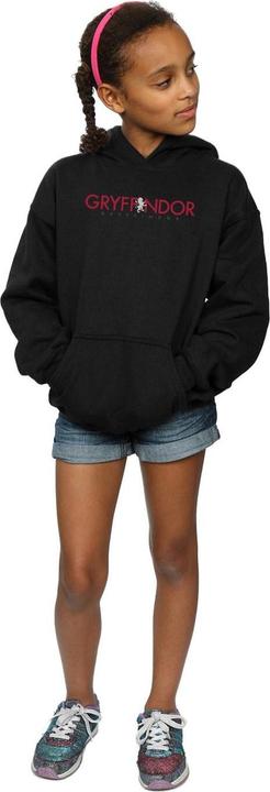 Produktbild Gryffindor Text Kapuzenpullover Mädchen (140, 146)