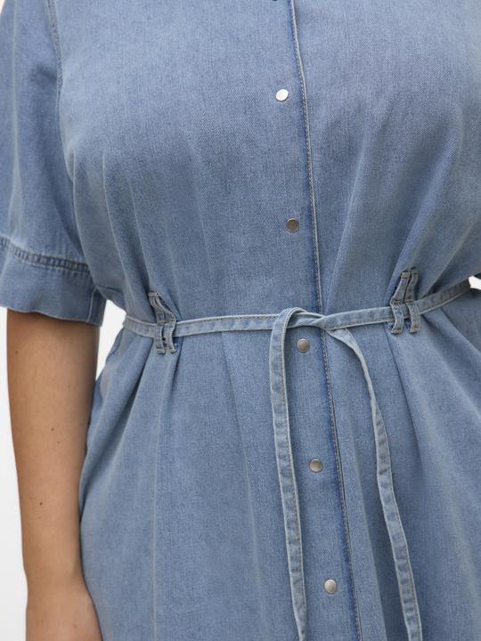 Produktbild Vero Moda VMCMELINDA Langes Kleid Jeanskleid (46)