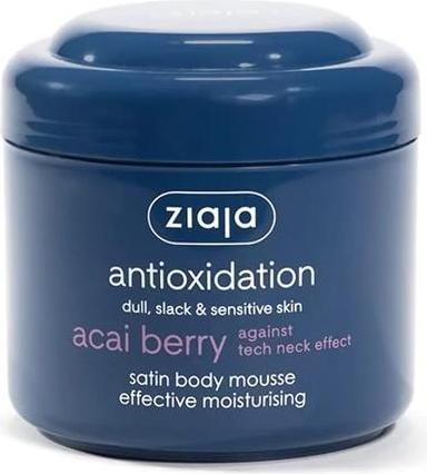 Ziaja Acai Berries Antioxidant Body Mousse Moisturizer 200Ml (Body cream, 200 ml)