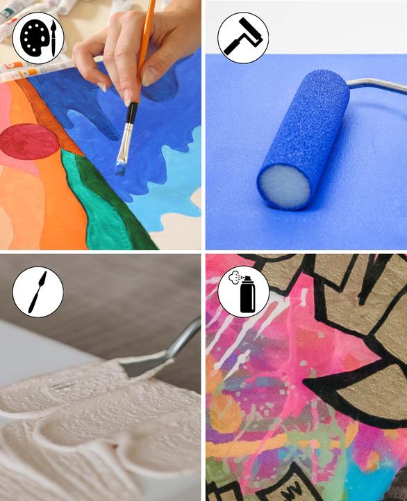 Immagine prodotto I Am Creative Tela, 20 x 25 cm, puro cotone (20 x 25 cm)