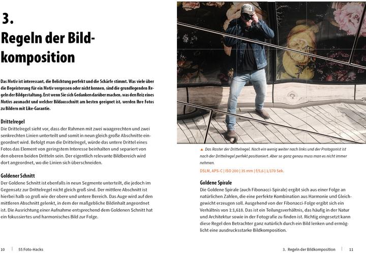 Produktbild 55 Foto-Hacks - Tricks & Skills für bessere Bilder und noch mehr Spass beim Fotografieren (Deutsch, Ulrich Dorn, 2023)