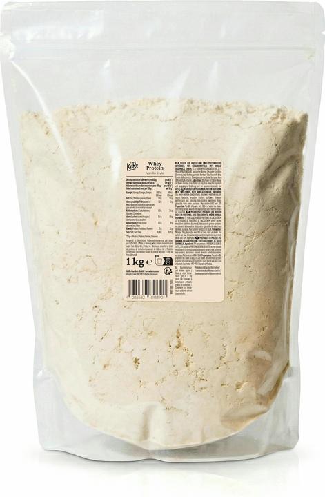 KoRo Pulver zur Herstellung eines proteinreichen Getränkes. Mit Süssungsmitteln. Mit Vanille-Geschmack (1000 g, Vanille)