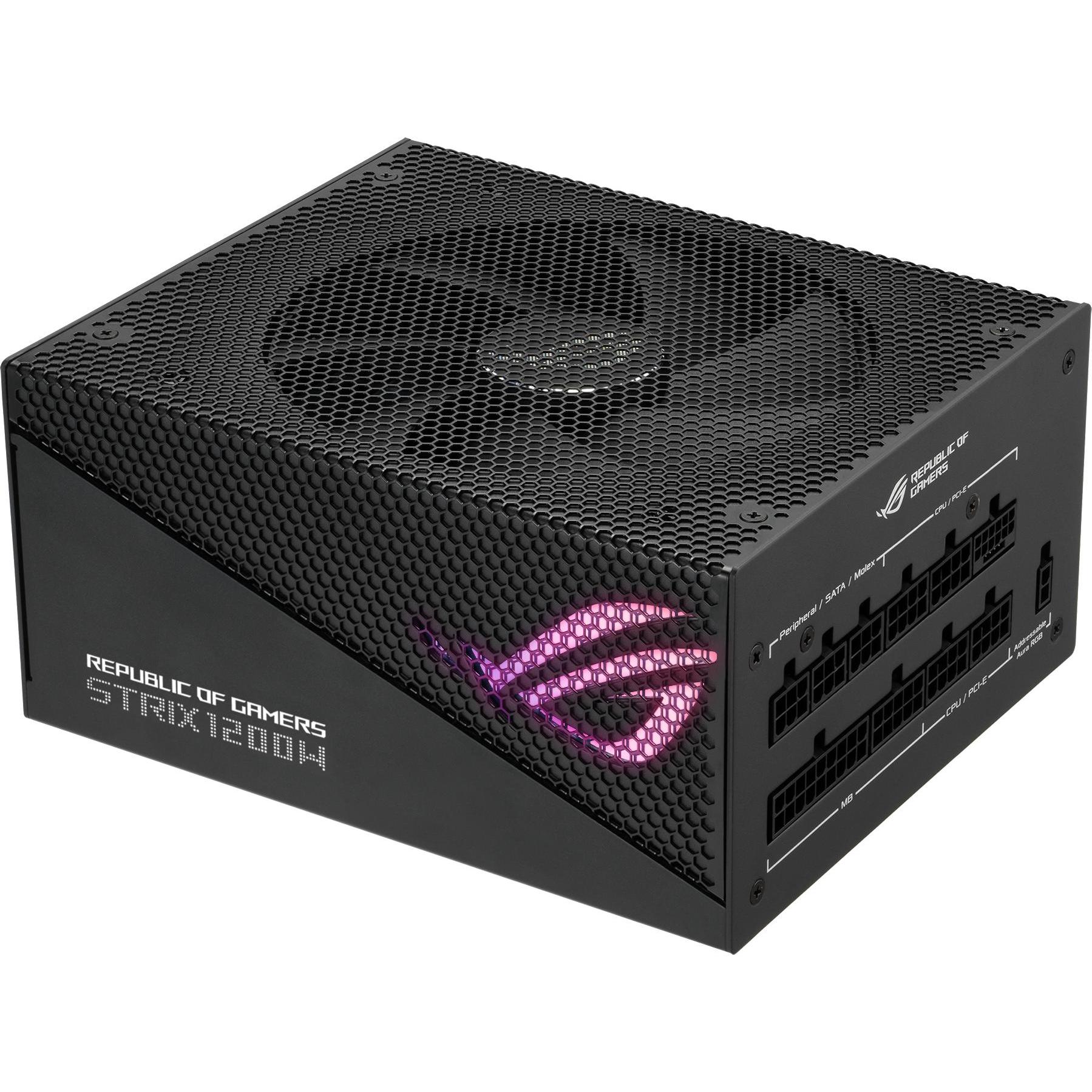 ASUS ROG Strix Gold Aura Edition (1200 W), PC Netzteil, Schwarz