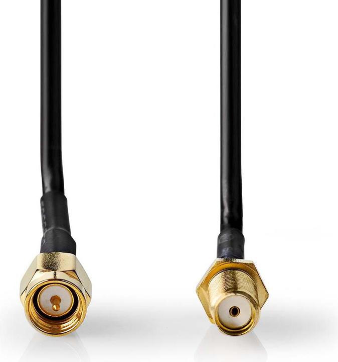 Produktbild Nedis Antennenkabel | SMA-Stecker | SMA-Buchse | Vergoldet | 50 Ohm | Einzeln geschirmt | 3.00 m | R (50 dB, Antennenkabel)