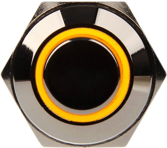 Produktbild DimasTech Schalter/-taster 16mm - Silverline - gelb
