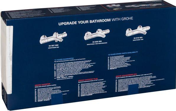 Produktbild Grohe Thermostat-Wannenbatterie GROHTHERM 1000 Performance 1/2Zoll chr