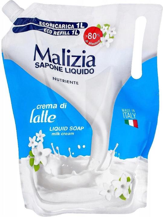 Image du produit Malizia Ecoricarica Savon liquide au lait 1L (Savon liquide, 1000 ml)