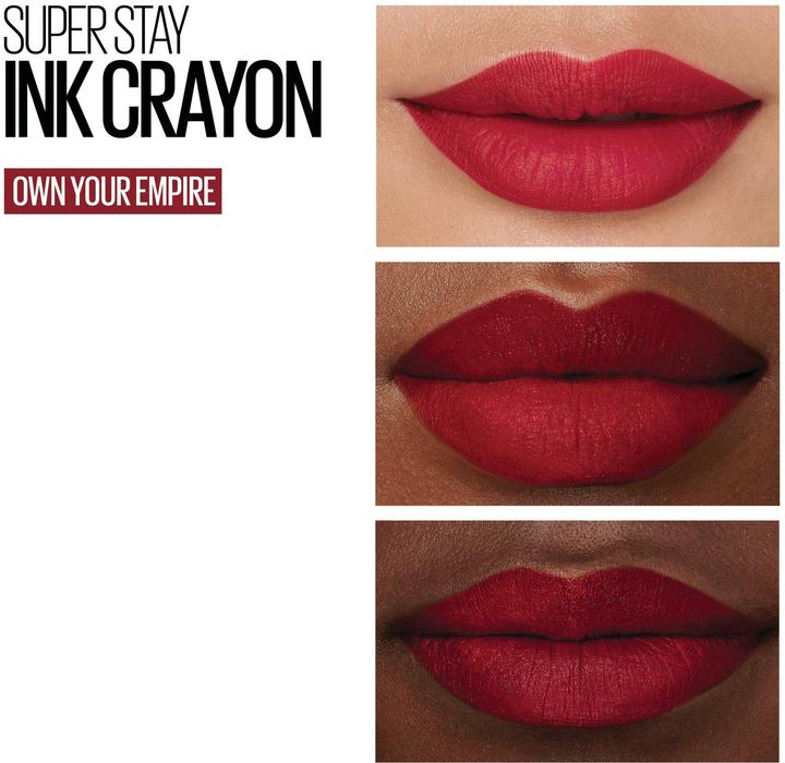 Actual product image Maybelline New York Superstay Ink Crayon (50 Own Your Empire)