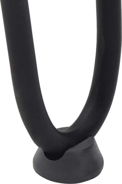 Produktbild VidaXL Haarnadelbeine 4 Stk. Schwarz 20 cm Massivstahl Hairpin Tischbein