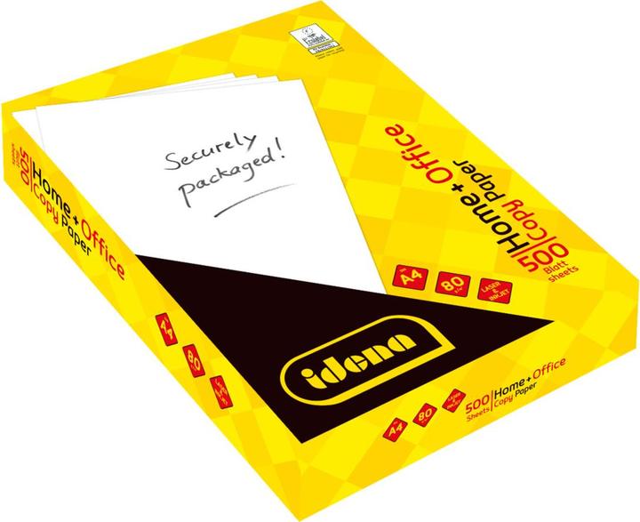 Produktbild Idena Kopierpapier A4 80g weiss 500 Blatt Home (80 g/m², 500 x, A4)