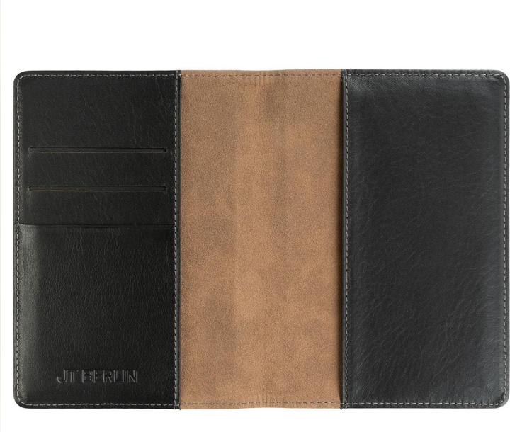 Immagine prodotto JT Berlin Custodia per passaporto Tegel nera (Imbottitura aggiuntiva)