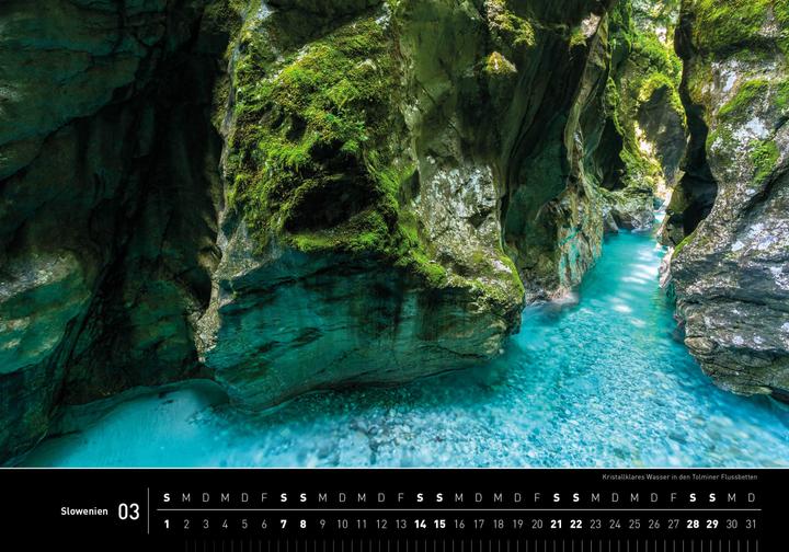 Produktbild Slowenien Premiumkalender 2026 (50 x 35 cm)