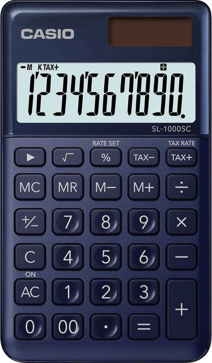 Actual product image Casio BIC SL1000SCN (Battery operated, Solar panel)