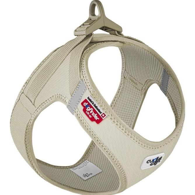 Thumbnail - Curli Vest Hundegeschirr Cord Clasp Tan 2XS (Hund, Spazieren), Halsband + Leine