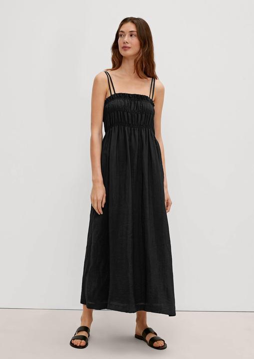 Image du produit Comma Kleid Midi-Kleid mit Rüschendetail (36)