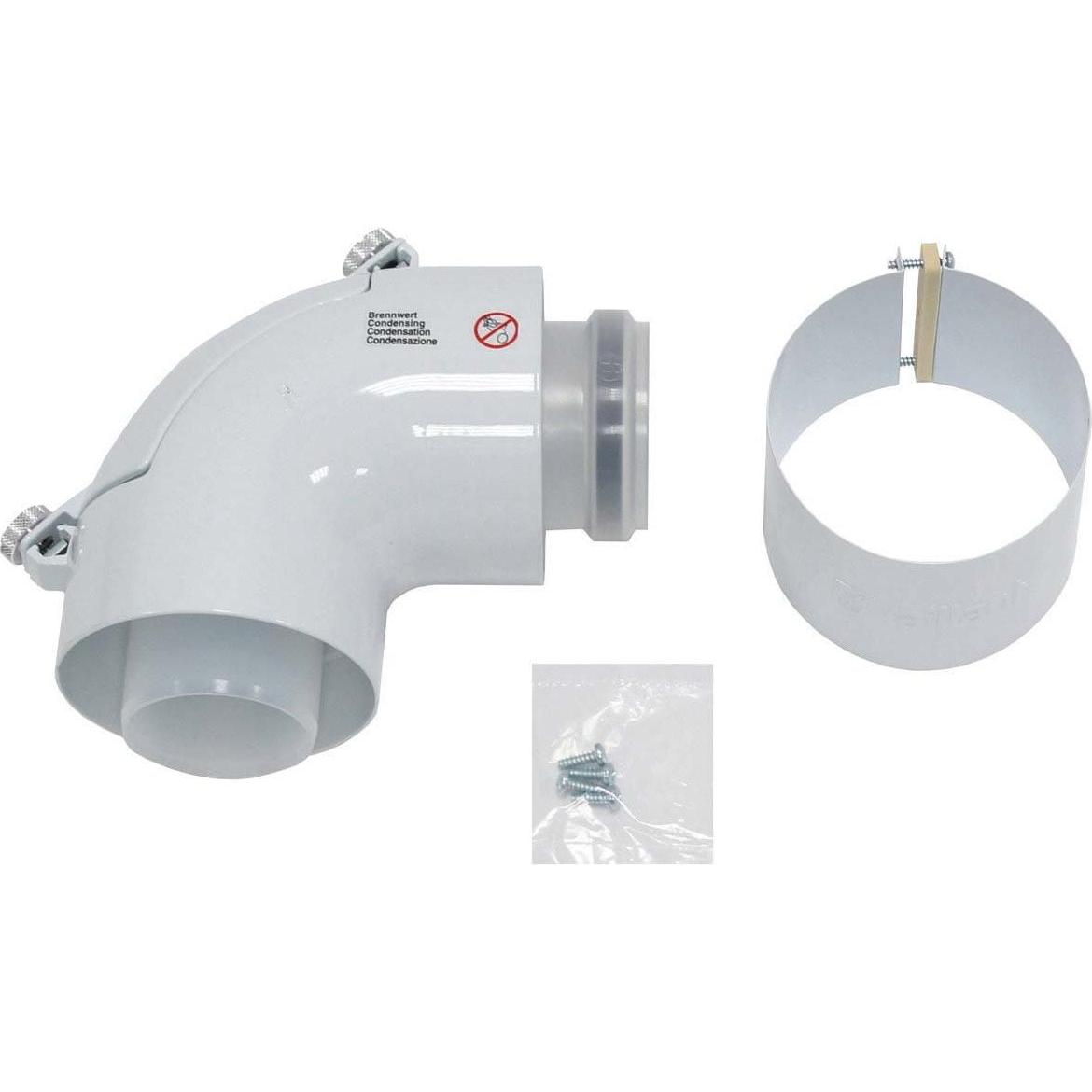 Vaillant, Belüftungssystem, Concentric inspection elbow 87 60/100 (303916)