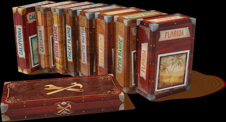 Actual product image Days of Wonder Ticket to Ride - Legacy - Legends of the West (DOW720036) (English)