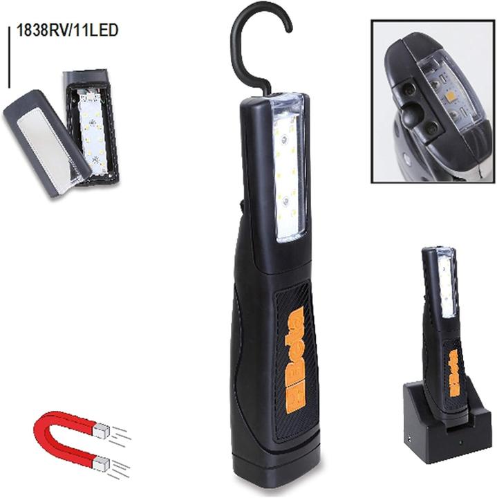 Produktbild BETA 1838/11LED Accu Inspectielamp - 320 lumen (320 lm)