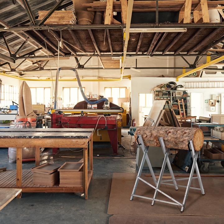 Actual product image Relaxdays Sawhorse (80 cm, 85 cm)