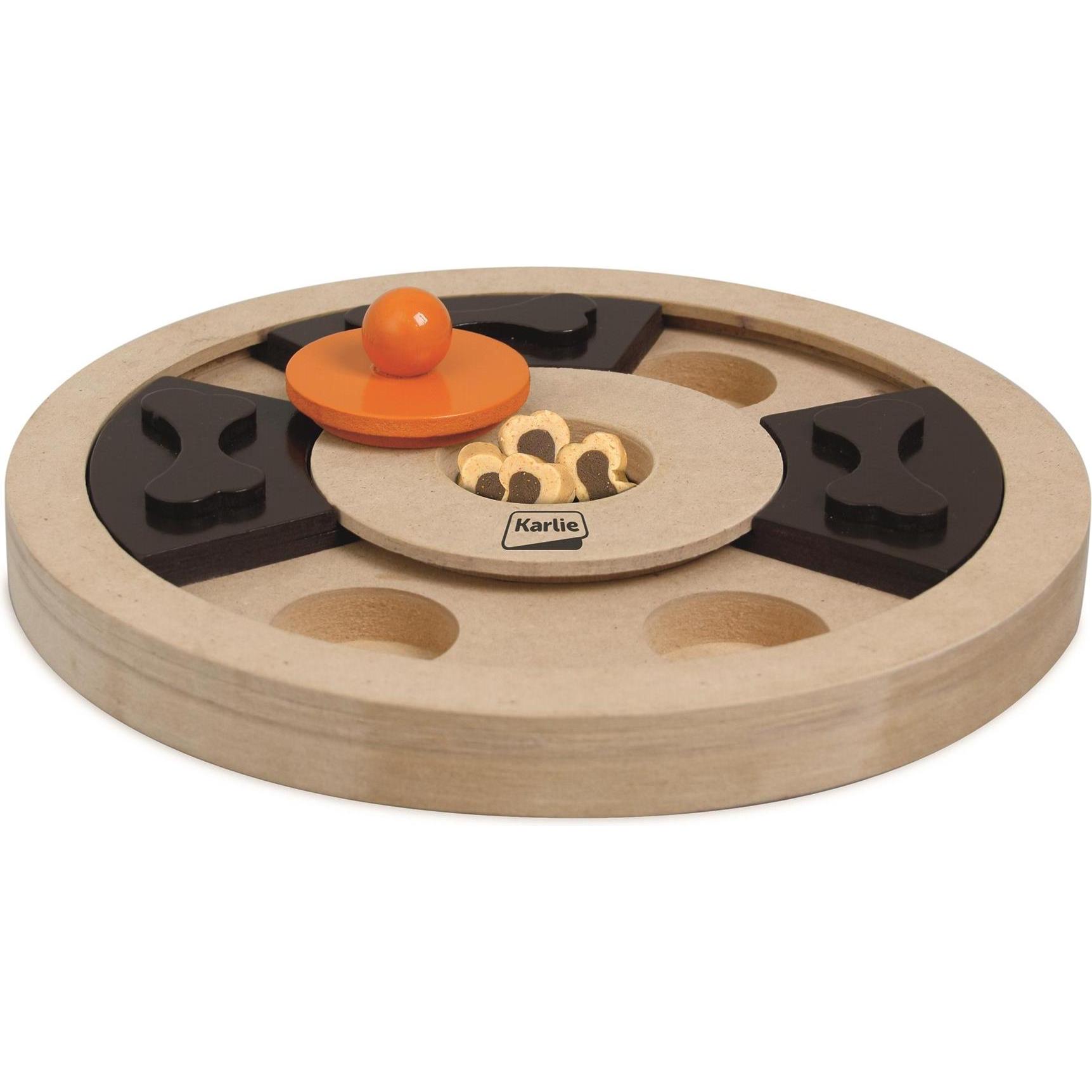 Karlie Treno Cervello in legno Hera (Intelligenza cane toy), Gioco per cani