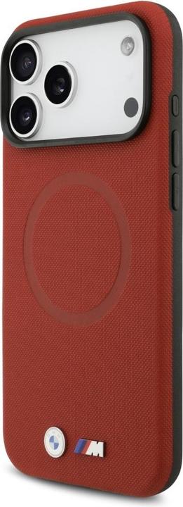 Produktbild BMW M FW Metal Logo MagSafe Case for iPhone 17 Pro Max Red