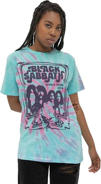 Immagine prodotto Music Brand Maglietta Unisex Adulto World Tour 1978 Tie Dye (M)