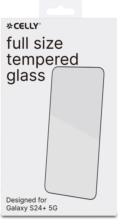 Produktbild Celly Full Screen Protector Tempered glass Galaxy S24 Plus 5G (1 Stk., Samsung Galaxy S24+)