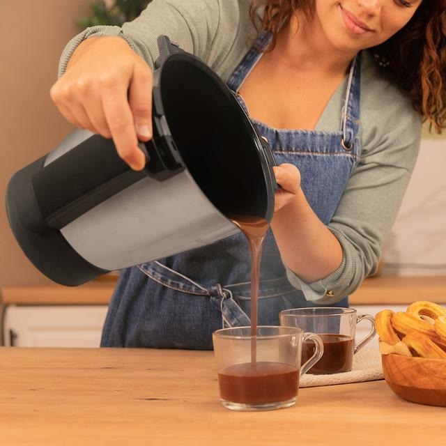 Actual product image Cecotec Robot Cuiseur Mambo Touch avec pichet Habana 10090 (Noir/Gris) (1600 W)