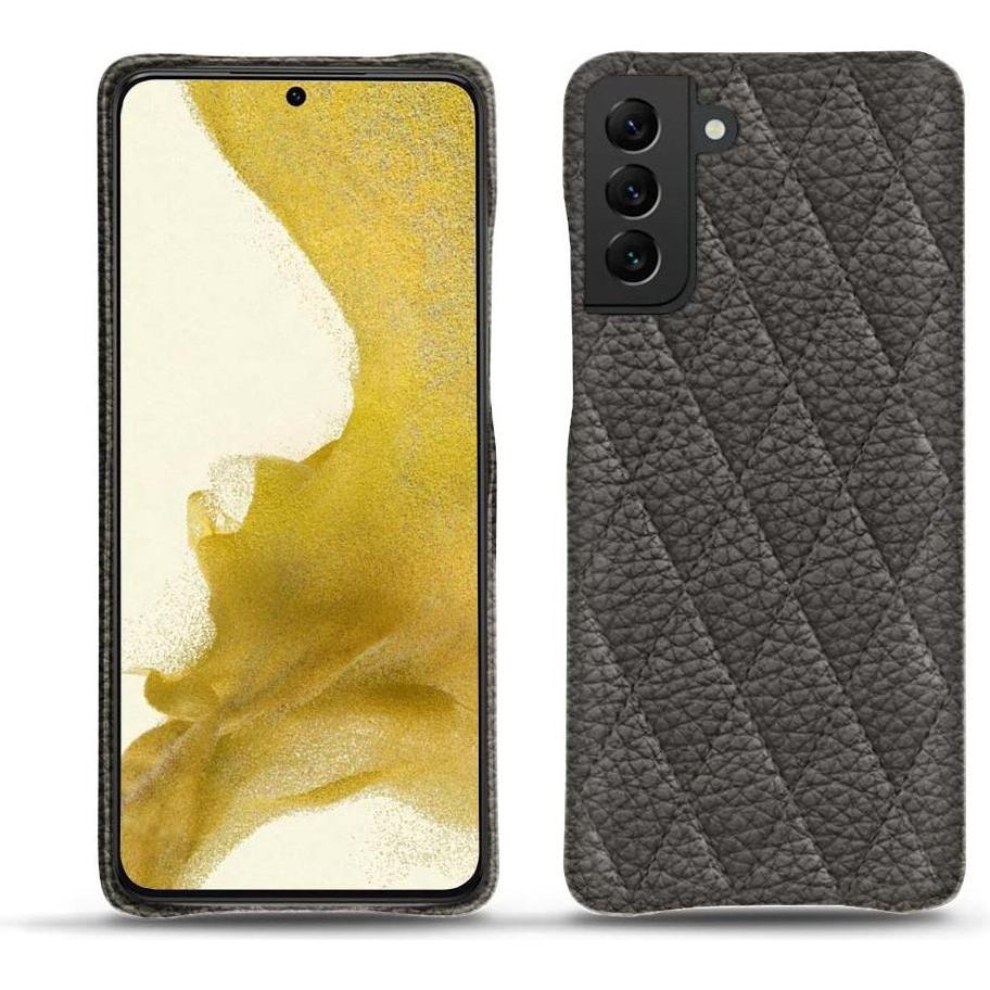 Noreve Lederschutzhülle (Samsung Galaxy S22), Smartphone Hülle, Grau