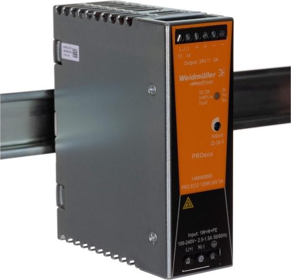 Actual product image Weidmüller DIN-rail power supply unit (DIN-rail