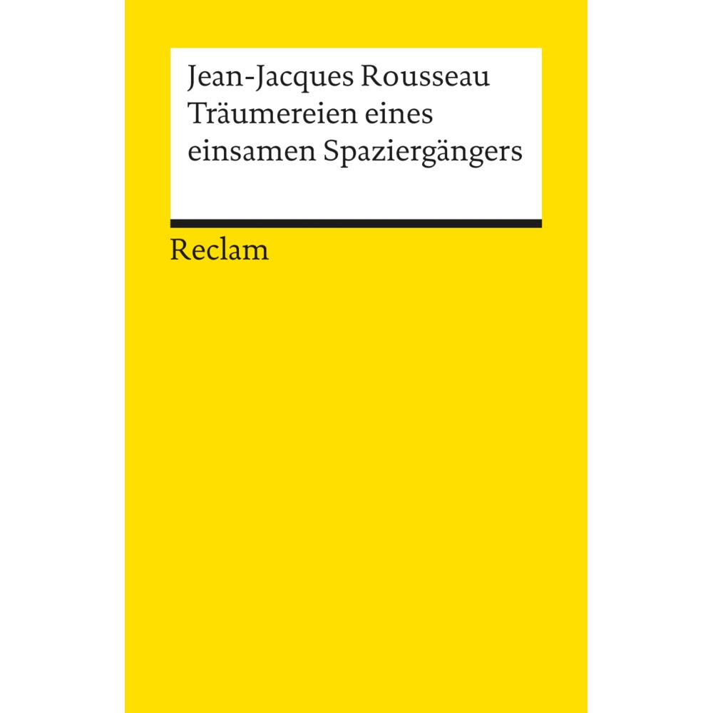 Thumbnail - Träumereien eines einsamen Spaziergängers, Belletristik von Jean J Rousseau