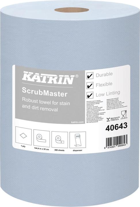 Katrin Handtuchrolle ScrubMaster 380 Blatt 1-lagig 32 cm x 144 m (1 x)