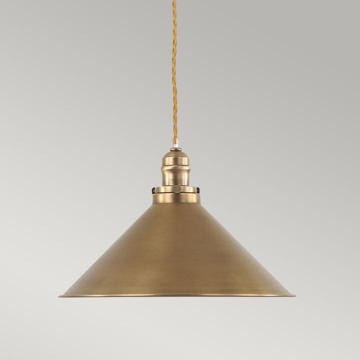 Produktbild Elstead Lighting Provence Hängeleuchte E27 Gealtertes Messing (E27)