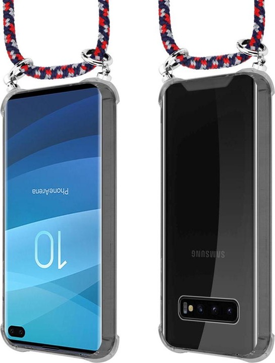 Produktbild Cadorabo TPU Handy Kette SILBER Cover