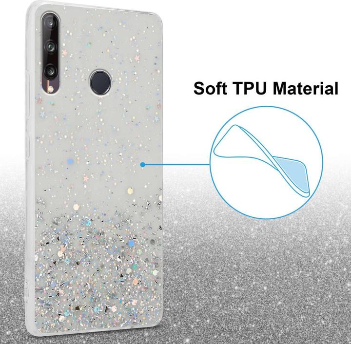 Produktbild Cadorabo TPU Hülle für Huawei P40 LITE E mit Glitzer (Huawei P40 Lite E)