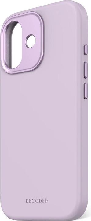 Actual product image Decoded Silicone Backcover Apple iPhone 17 Lavender (Apple iPhone 17)