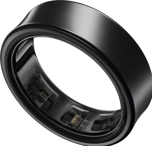 Actual product image Samsung Galaxy Ring (5, Titanium Black)