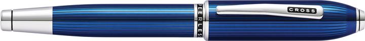 Immagine prodotto Cross Penna stilografica Peerless 125 Quartz lacca blu F Confezione regalo (Cromatura, Lacca blu quarzo)