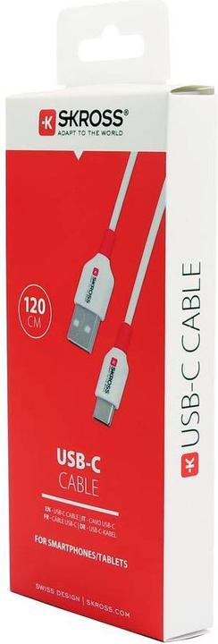 Image du produit Skross Câble USB de type C (1.20 m, USB 2.0, 36 W)