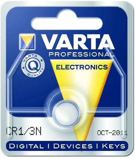 Actual product image Varta Electronics CR1/3N (1 pcs., CR1/3N, 170 mAh)