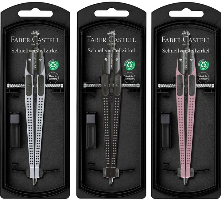 Actual product image Faber-Castell Quick setting compass -390mm