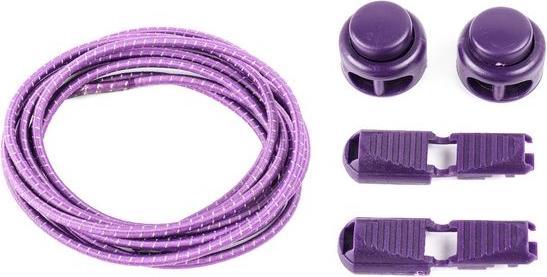 Actual product image LaceGodZ 1 Paar ReflectLite Series elastische, reflektierende Schnürsenkel (100 cm)